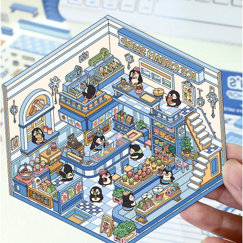 ✨Stikiio™ Kawaii 3D Scene Stickers