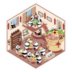 Stikiio™ Kawaii 3D Scene Stickers – Whimsical World Collection 🐾🧙‍♂️🧸