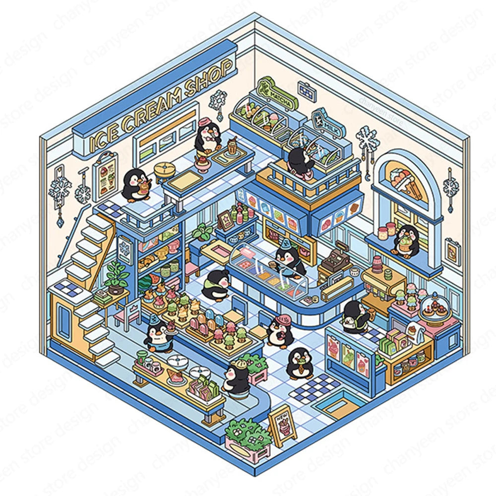 ✨Stikiio™ Kawaii 3D Scene Stickers