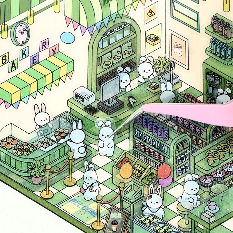 ✨Stikiio™ Kawaii 3D Scene Stickers