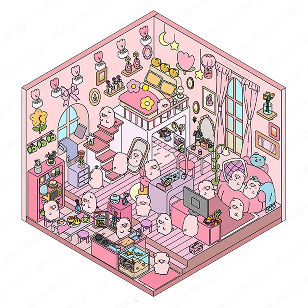 ✨Stikiio™ Kawaii 3D Scene Stickers