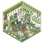 ✨Stikiio™ Kawaii 3D Scene Stickers