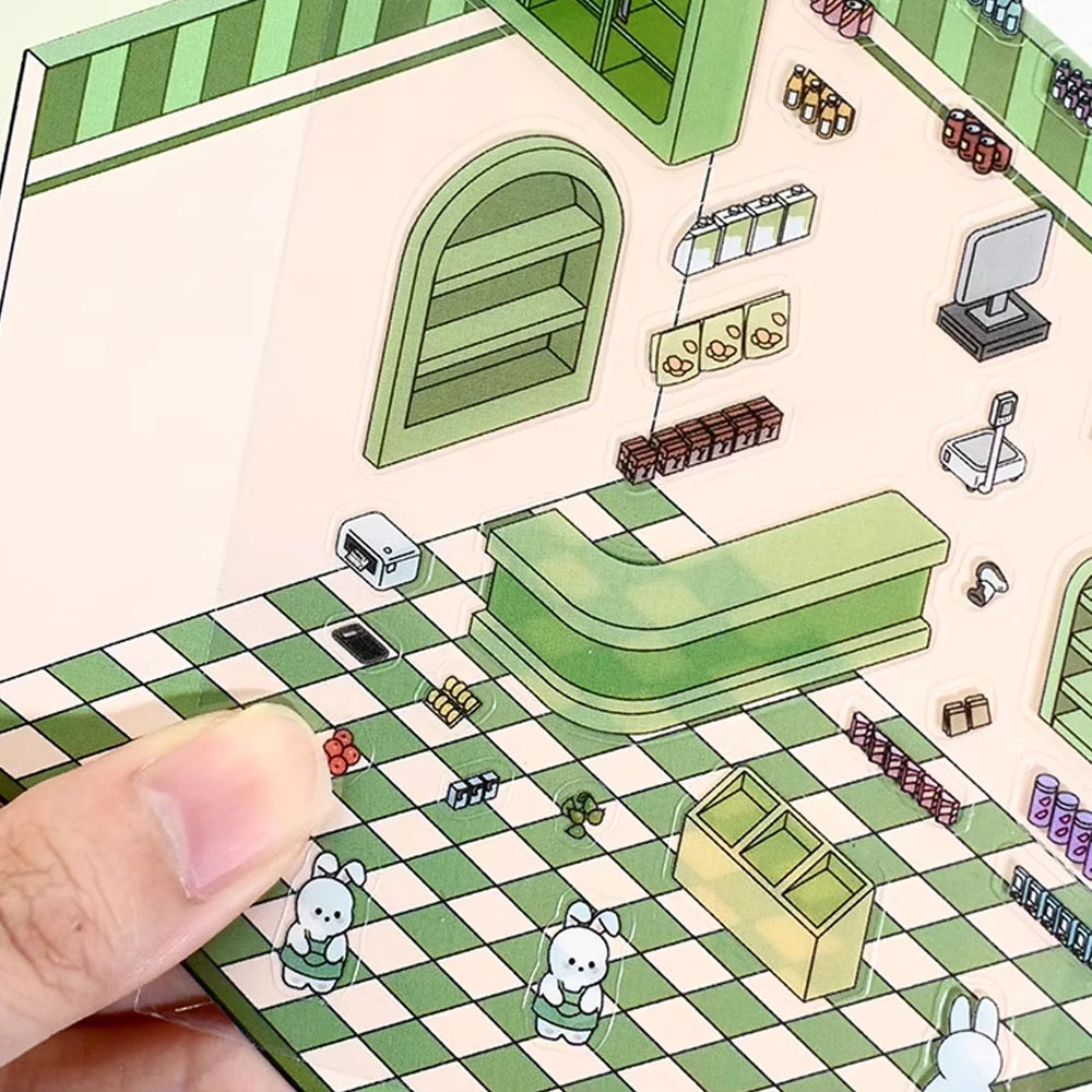 ✨Stikiio™ Kawaii 3D Scene Stickers
