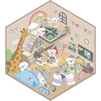 Stikiio™ Kawaii 3D Scene Stickers – Whimsical World Collection 🐾🧙‍♂️🧸