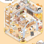 Stikiio™ Kawaii 3D Scene Stickers – Whimsical World Collection 🐾🧙‍♂️🧸